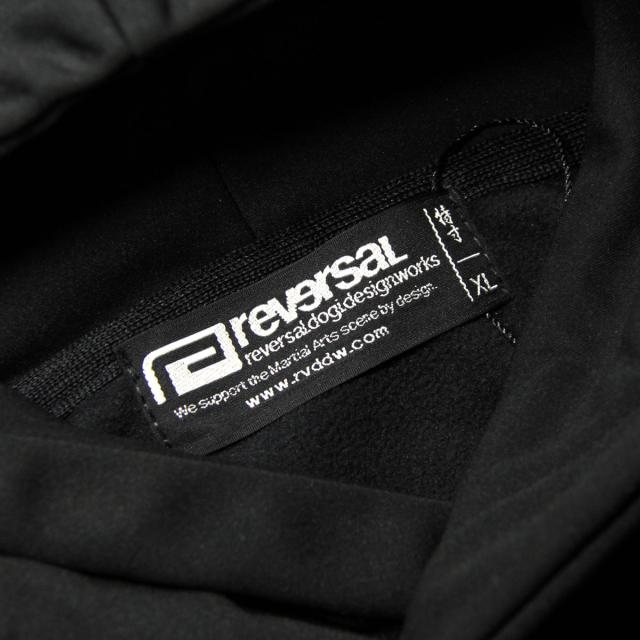 リバーサル パーカー メンズ 正規販売店 REVERSAL rvddw プルオーバーパーカー 撥水加工 WATER REPELLENT FLEECE PARKA rv20aw201 BLACK_7