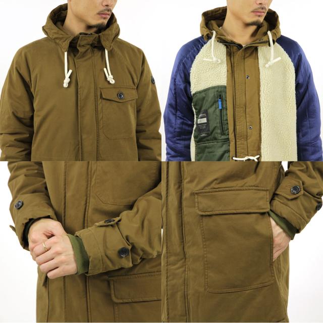 スコッチアンドソーダ アウター メンズ 正規販売店 SCOTCH＆SODA コート モッズコート CLASSIC PADDED ORGANIC COTTON PARKA JACKET M 158269 3851 21104 37 FAWN 父の日 プレゼント ラッピング_4