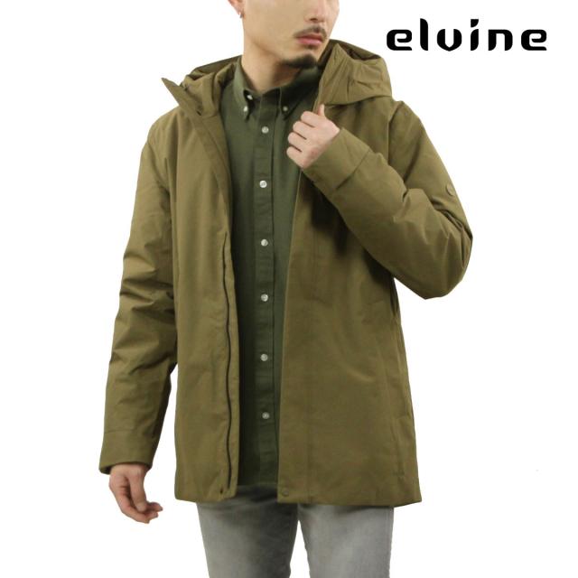 エルバイン メンズ ナイロンジャケット 正規販売店 ELVINE アウター ジャケット BARNARD THERMORE TASLAN DOWN J クリスマス プレゼント ラッピング