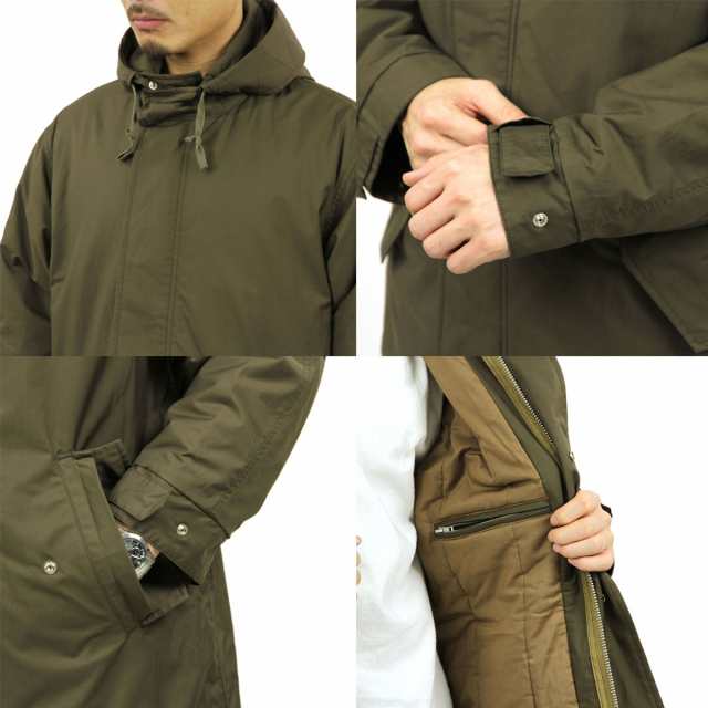 ヌーディージーンズ アウター メンズ 正規販売店 Nudie Jeans モッズコート KAJJAN WAXED PARKA JACKET OLIVE  G03 160690