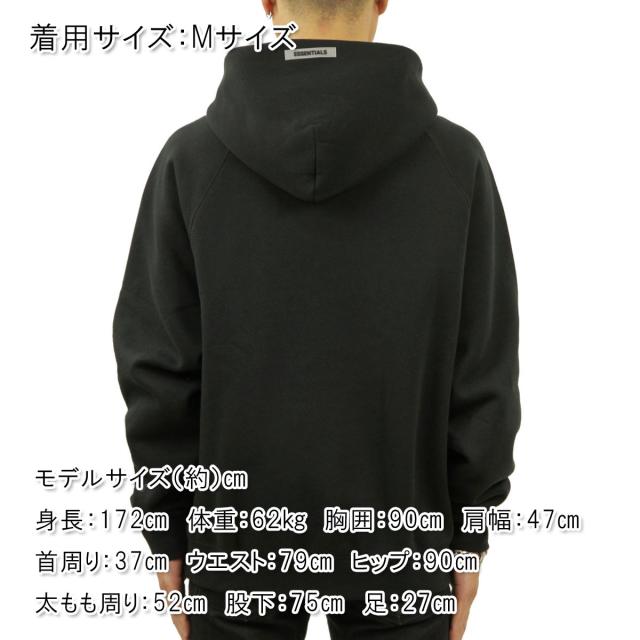 20%OFFセール 【販売期間 6/12 10:00〜6/21 9:59】 フィアオブゴッド fog essentials パーカー メンズ 正規品 FEAR OF GOD エッセンシャルズ プルオーバー ロゴ FOG - FEAR OF GOD ESSENTIALS CORE HOODIE BLACK 父の日 プレゼント ラッピング_1