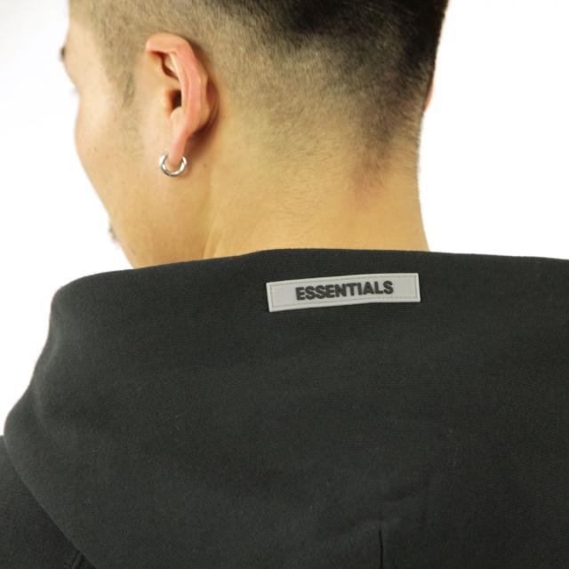 20%OFFセール 【販売期間 6/12 10:00〜6/21 9:59】 フィアオブゴッド fog essentials パーカー メンズ 正規品 FEAR OF GOD エッセンシャルズ プルオーバー ロゴ FOG - FEAR OF GOD ESSENTIALS CORE HOODIE BLACK 父の日 プレゼント ラッピング_5