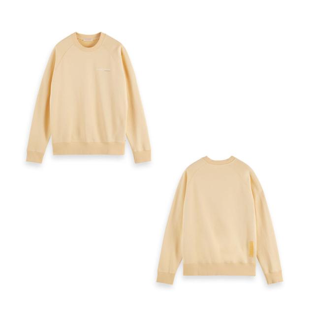 スコッチアンドソーダ スウェット メンズ 正規販売店 SCOTCH＆SODA トレーナー CLASSIC ORGANIC COTTON CREWNECK FLEECE 160812 4189 33805 42 FLAX_2