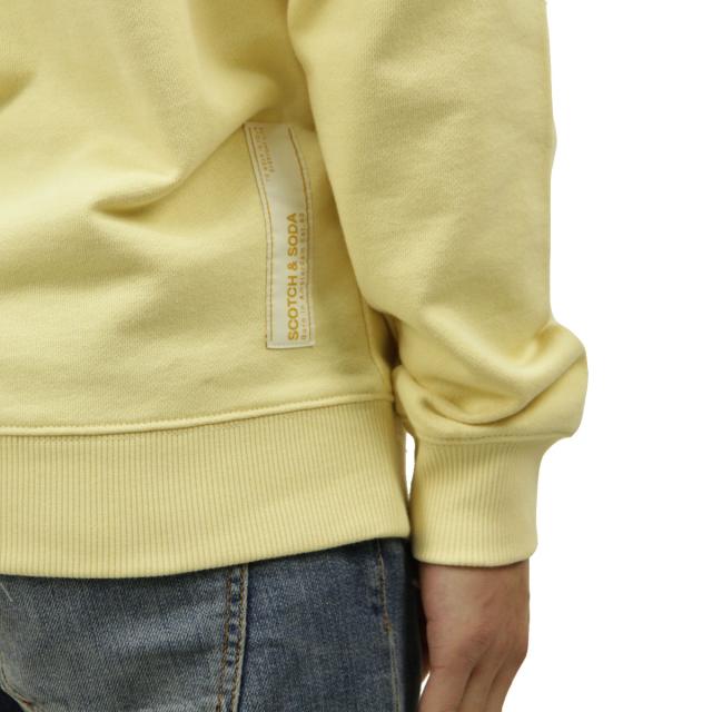 スコッチアンドソーダ スウェット メンズ 正規販売店 SCOTCH＆SODA トレーナー CLASSIC ORGANIC COTTON CREWNECK FLEECE 160812 4189 33805 42 FLAX_6