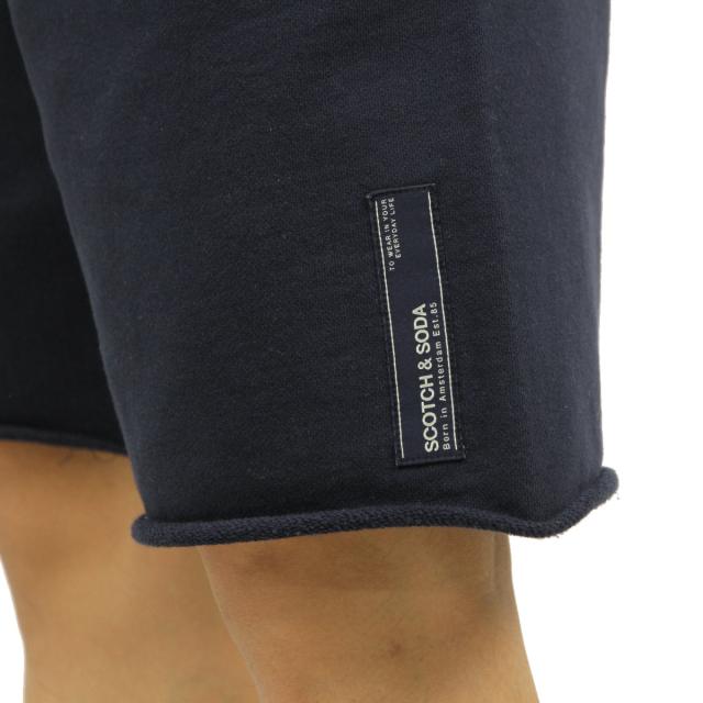 スコッチアンドソーダ ボトムス メンズ 正規販売店 SCOTCH＆SODA スウェットハーフパンツ SEASONAL FIT - CLASSIC ORGANIC COTTON FELPA SHORT 160747_4