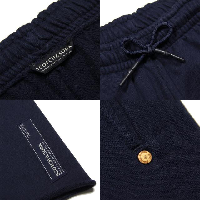 スコッチアンドソーダ ボトムス メンズ 正規販売店 SCOTCH＆SODA スウェットハーフパンツ SEASONAL FIT - CLASSIC ORGANIC COTTON FELPA SHORT 160747_6