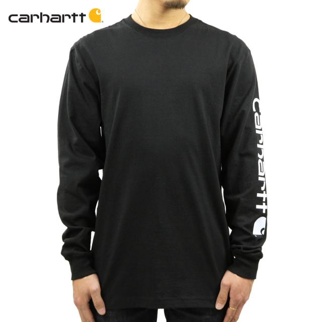 カーハート Tシャツ メンズ 正規販売店 CARHARTT ロンT 長袖Tシャツ WORKWEAR GRAPHIC LOGO LONG SLEEVE TEE K231 BLK 7,354円