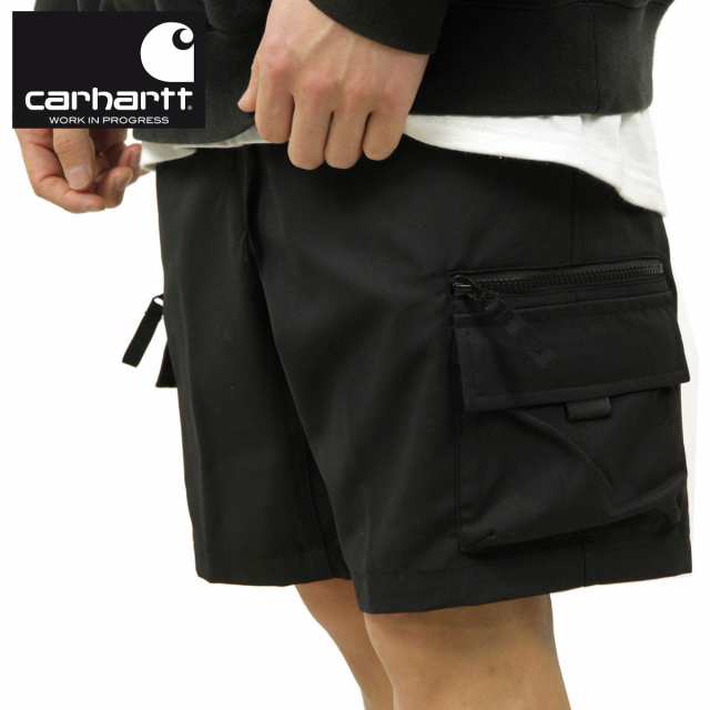 カーハート ショートパンツ メンズ 正規販売店 CARHARTT WIP カーゴパンツ 短パン ボトムス ELMWOOD SHORT PANTS BLACK I026131 89XX