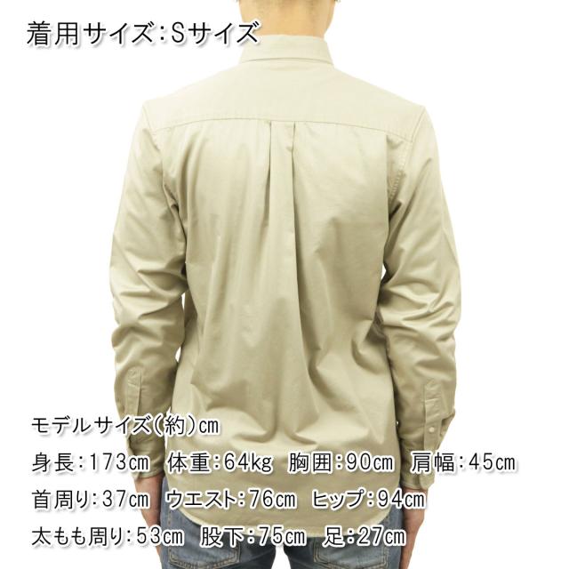 カーハート シャツ メンズ 正規品 CARHARTT WIP 長袖シャツ ボタンダウンシャツ LONG SLEEVE MADISON SHIRT WALL / WHITE BEIGE I023339 11DXX_1