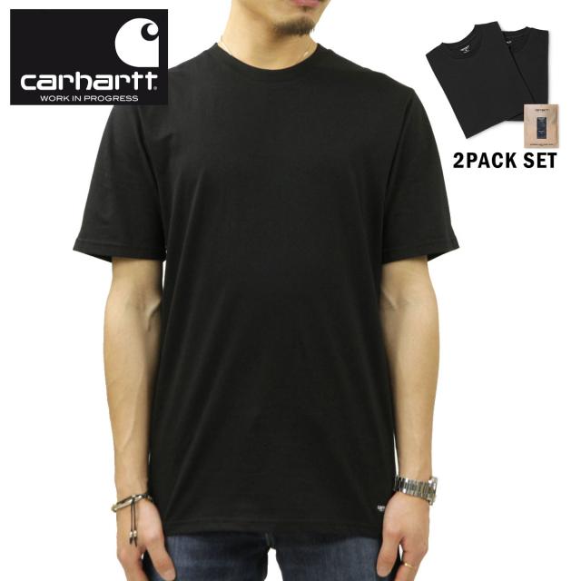 カーハート Tシャツ メンズ 正規販売店 CARHARTT WIP 半袖Tシャツ 2枚組 クルーネックTシャツ STANDARD CREW NEC クリスマス プレゼント ラッピング