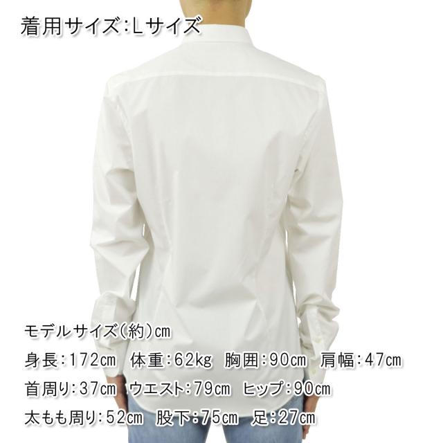 スコッチアンドソーダ シャツ メンズ 正規販売店 SCOTCH＆SODA 長袖Yシャツ スリムフィット ストレッチ素材 CLASSIC STRETCH SHIRT SLIM FIT 132837 00 WHITE 父の日 プレゼント ラッピング_1