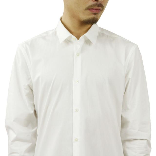 スコッチアンドソーダ シャツ メンズ 正規販売店 SCOTCH＆SODA 長袖Yシャツ スリムフィット ストレッチ素材 CLASSIC STRETCH SHIRT SLIM FIT 132837 00 WHITE 父の日 プレゼント ラッピング_3