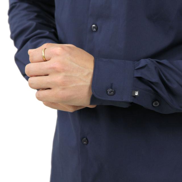 スコッチアンドソーダ シャツ メンズ 正規販売店 SCOTCH＆SODA 長袖Yシャツ スリムフィット ストレッチ素材 CLASSIC STRETCH SHIRT SLIM FIT 132837 58 NIGHT 父の日 プレゼント ラッピング_4