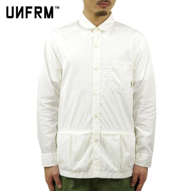 ユニフォーム アウトドア スタンダード シャツ メンズ 正規販売店 UNFRM OUTDOOR STANDARD 長袖シャツ ワークシャツ シェルテック SHELTECH TYPEWRITER POCKET SHIRT JACKET 21SS-5317 OFF WHITE クリスマス プレゼント ラッピング