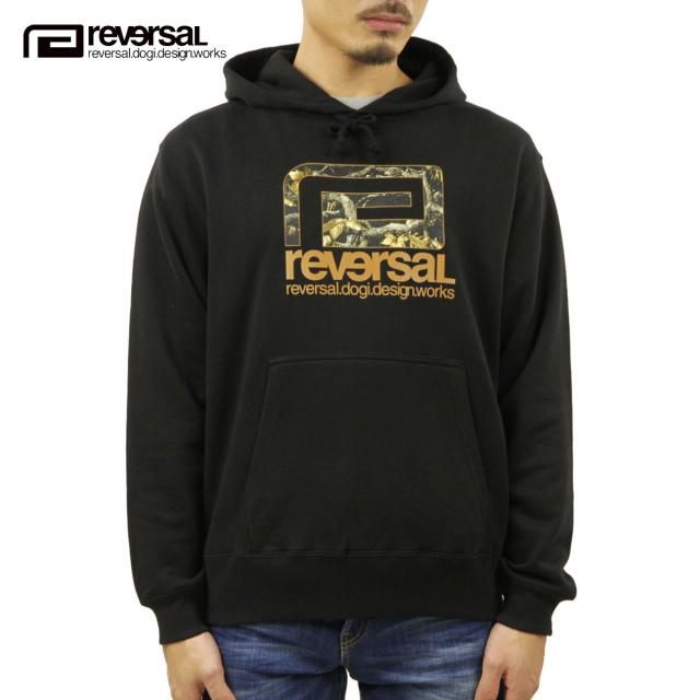 リバーサル パーカー メンズ 正規販売店 REVERSAL rvddw プルオーバーパーカー ボタニカル柄 BOTANICAL CAMO BIG MARK SWEAT PARKA rv21aw201 BLACK クリスマス プレゼント ラッピング