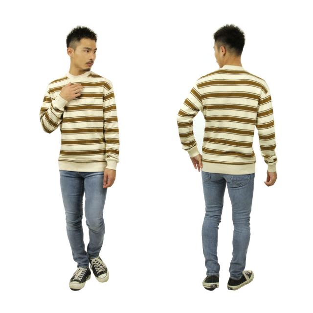 スコッチアンドソーダ スウェット メンズ 正規販売店 SCOTCH＆SODA ボーダー柄 トレーナー STRIPED CREWNECK FELPA SWEAT D COMBO A 162341 0217 43807 39_8