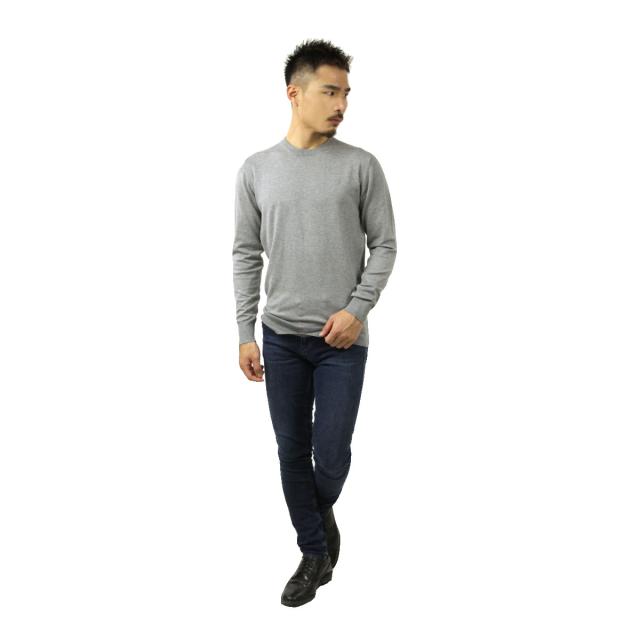 15%OFFセール 【販売期間 4/23 0:00〜4/29 9:59】 スコッチアンドソーダ セーター メンズ 正規販売店 SCOTCH＆SODA ニット クルーネック セーター CREWNECK JUMPER SWEATER 160449 0606 GREY MELANGE