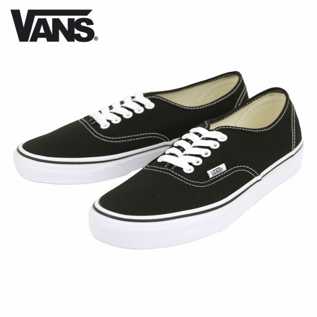 バンズ スニーカー メンズ レディース 正規販売店 VANS オーセンティック VANS AUTHENTIC BLACK VN000EE3BLKの通販は