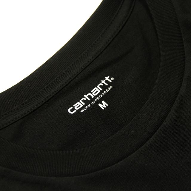 カーハート ロンT メンズ 正規品 CARHARTT WIP 長袖Tシャツ ポケT L/S POCKET T-SHIRT BLACK I022094 89 父の日 プレゼント ラッピング_7