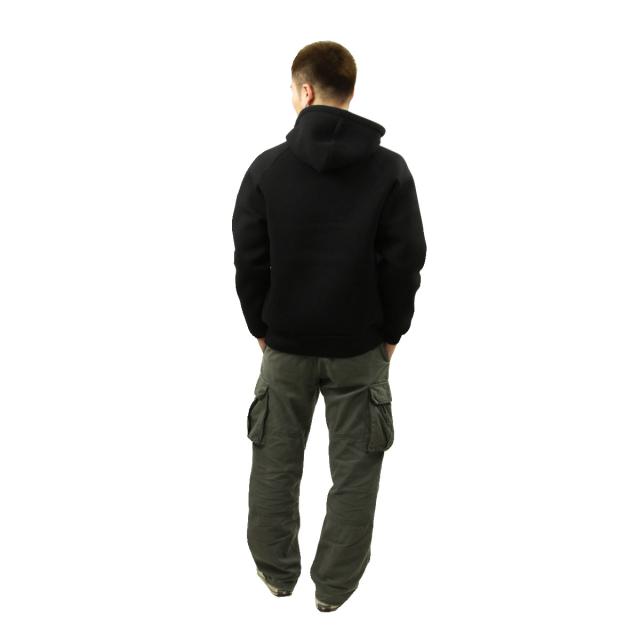 カーハート パーカー メンズ 正規品 CARHARTT WIP ジップアップパーカー CAR-LUX HOODED JACKET BLACK/GREY I032935 0GLXX_8