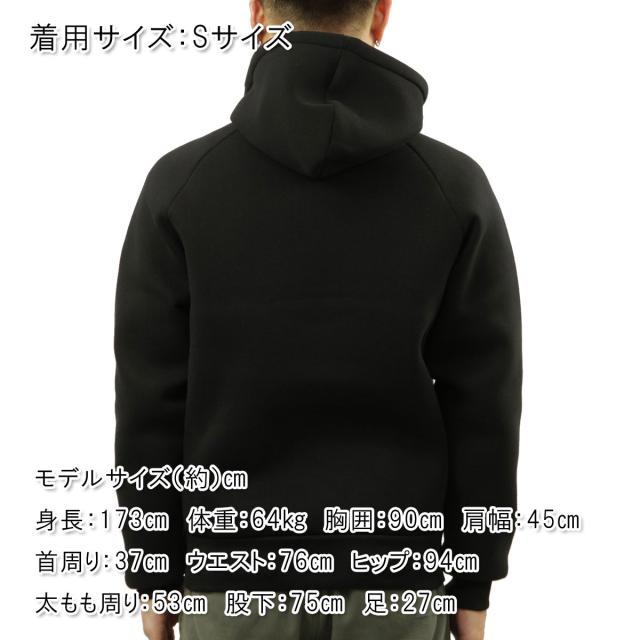 カーハート パーカー メンズ 正規品 CARHARTT WIP ジップアップパーカー CAR-LUX HOODED JACKET BLACK/GREY I032935 0GLXX_1