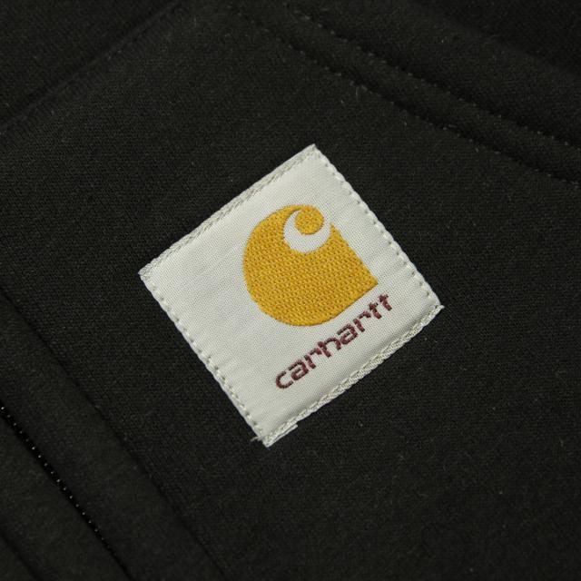 カーハート パーカー メンズ 正規品 CARHARTT WIP ジップアップパーカー CAR-LUX HOODED JACKET BLACK/GREY I032935 0GLXX_4