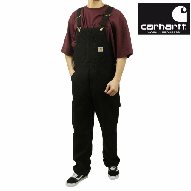 カーハート オーバーオール メンズ 正規品 CARHARTT WIP ボトムス BIB OVERALL RINSED BLACK I026462 89