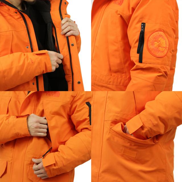 ノースフェイス ダウンジャケット メンズ 正規品 THE NORTH FACE マクマードパーカ アウター M EXPEDITION MCMURDO PARKA NF0A5GFA A6M RED ORANGE_4