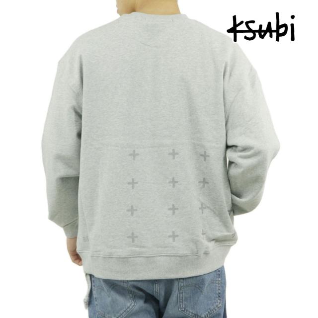 スビ メンズ スウェット 正規販売店 Ksubi クルーネック 長袖 トレーナー 4 X 4 BIGGIE CREW FLEECE SWEAT SHIRT GREY MARLE 5000006293 LIGHT GREYの通販は 31,350円