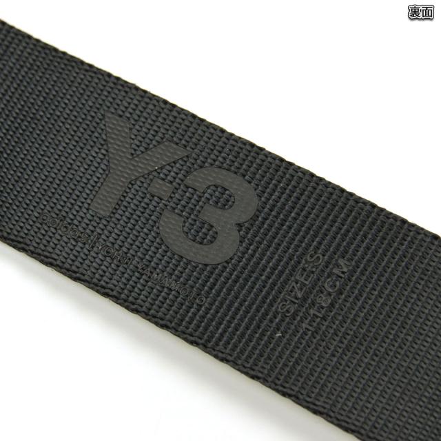 ワイスリー ベルト メンズ 正規品 Y-3 ベルト メタルバックル ロゴ