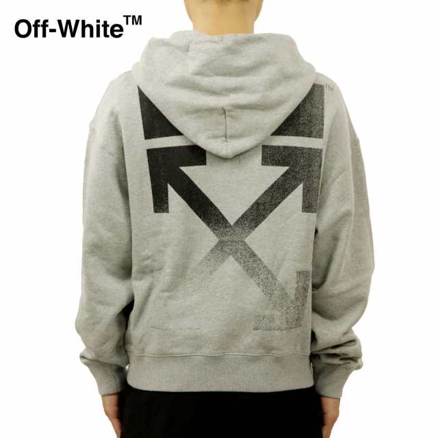 OFF-WHITE オフホワイト 21AW DEGRADE ARROW OVER HOODIE バッグアロー