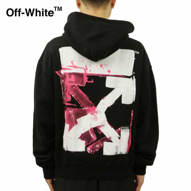 オフホワイト パーカー メンズ 正規品 OFF-WHITE プルオーバーパーカー ...