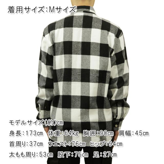 ロスコ シャツ メンズ 正規品 ROTHCO ネルシャツ フランネルシャツ チェック柄 ROTHCO EXTRA HEAVYWEIGHT BUFFALO PLAID FLANNEL SHIRT WHITE 4739_1