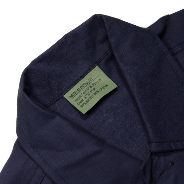 ロスコ BDUシャツ メンズ 正規品 ROTHCO BDUジャケット ワークシャツ ROTHCO RIP-STOP BDU SHIRT NAVY BLUE 8803 父の日 プレゼント ラッピング_6