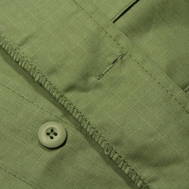 ロスコ BDUシャツ メンズ 正規品 ROTHCO BDUジャケット ワークシャツ ROTHCO RIP-STOP BDU SHIRT OLIVE DRAB 5852 父の日 プレゼント ラッピング_4
