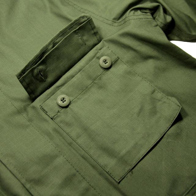 ロスコ BDUシャツ メンズ 正規品 ROTHCO BDUジャケット ワークシャツ ROTHCO RIP-STOP BDU SHIRT OLIVE DRAB 5852 父の日 プレゼント ラッピング_5