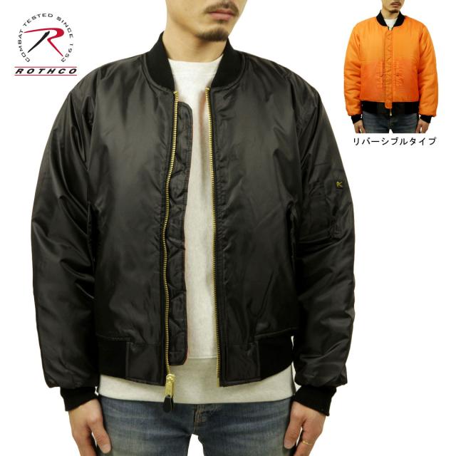 ロスコ MA-1 メンズ 正規品 ROTHCO フライトジャケット アウター ROTHCO MA-1 FLIGHT JACKET BLACK 7324の通販は