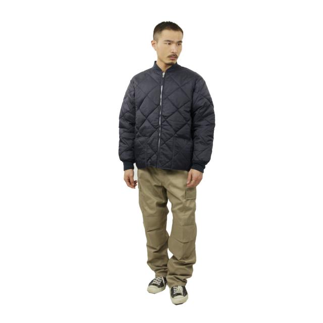 ロスコ MA-1 メンズ 正規品 ROTHCO キルティングジャケット アウター ROTHCO DIAMOND NYLON QUILTED FLIGHT JACKET NAVY BLUE 7160