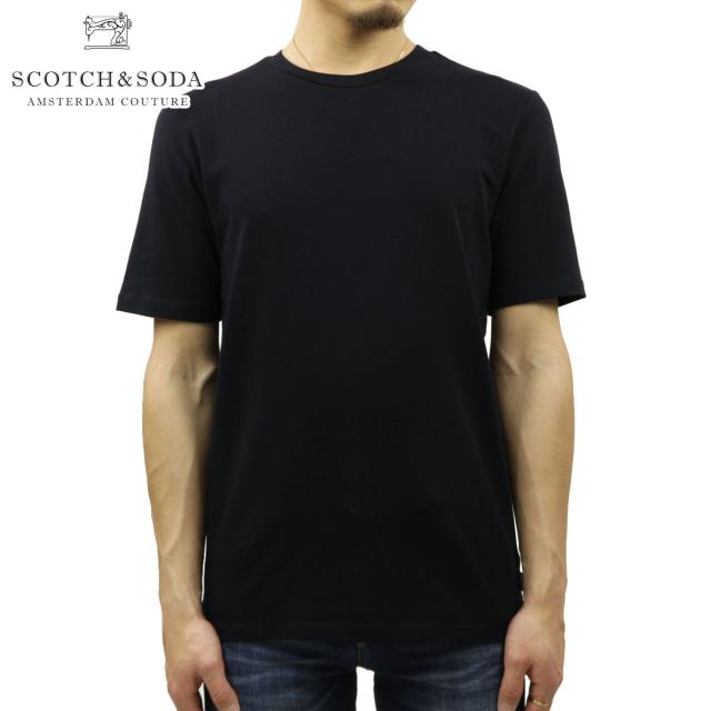 スコッチアンドソーダ Tシャツ メンズ 正規販売店 SCOTCH＆SODA 半袖Tシャツ クルーネック コットン BASIC ORGAN クリスマス プレゼント ラッピング