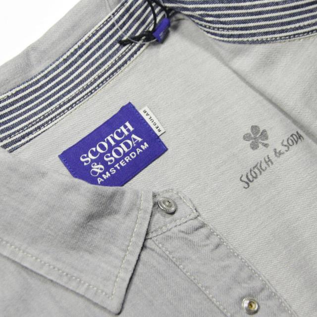 スコッチアンドソーダ シャツ メンズ 正規販売店 SCOTCH＆SODA 長袖