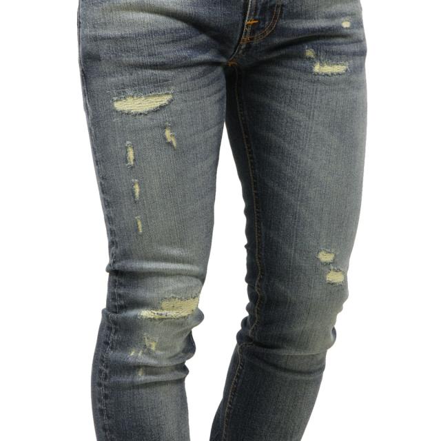ヌーディージーンズ シンフィン メンズ 正規販売店 Nudie Jeans ボトムス デニムパンツ ジーパン THIN FINN DENIM JEANS BROKEN PROMISES 1133070 父の日 プレゼント ラッピング_5