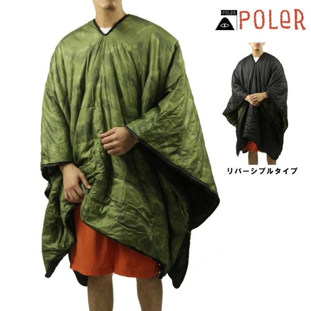 ポーラー　POLER リバーシブル　キャンプ　ブランケット　キャンプ　アウトドア ポーラー ブランケット 正規販売店 POLER アウトドア ポンチョ