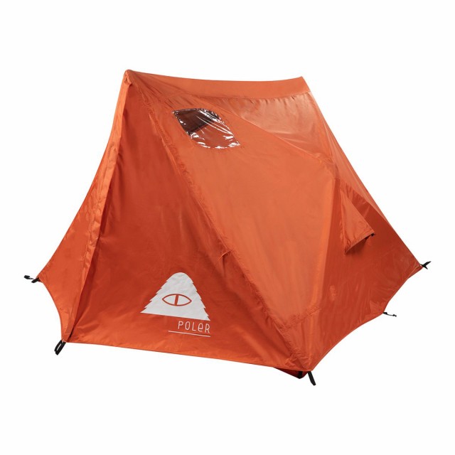 ポーラー テント 正規販売店 POLER アウトドア 四人用テント 4 MAN PERSON TENT 221EQU5203 ORANGE