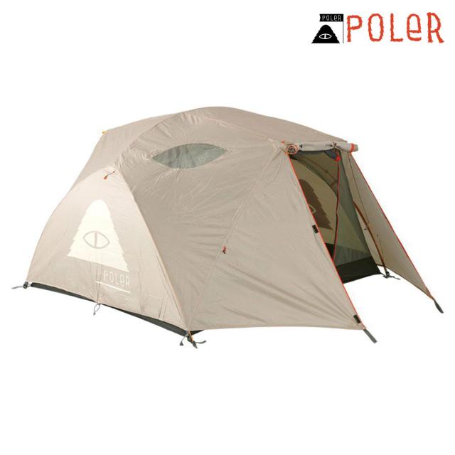 ポーラー テント 正規販売店 POLER アウトドア 二人用テント 2 MAN PERSON TENT APAC 221EQN5202 SANDSHELL