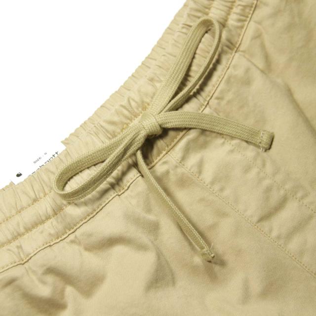 カーハート ショートパンツ メンズ 正規品 CARHARTT WIP ストレッチショートパンツ 短パン ボトムス LAWTON STRETCH SHORT PANTS WALL BEIGE GARMENT DYED BEIGE I026518 G1GD_7