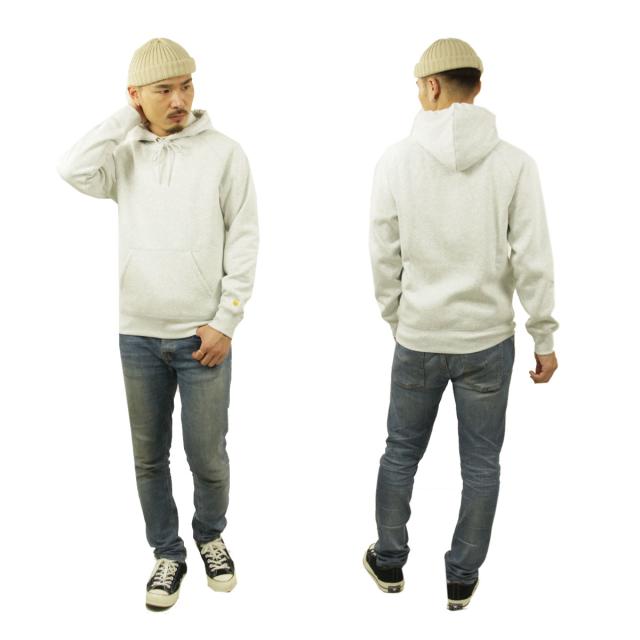 カーハート パーカー メンズ 正規品 CARHARTT WIP ワンポイント ロゴ