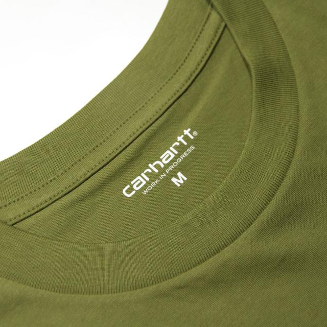 カーハート メンズ 半袖Tシャツ 正規品 CARHARTT WIP クルーネック ロゴ SHORT SLEEVE SCRIPT T-SHIRT CAPULET / AURA I031047 2I9XX 父の日 プレゼント ラッピング_7