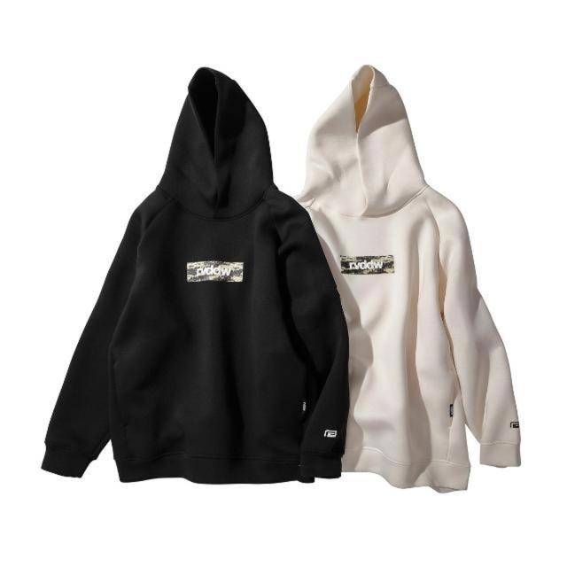 リバーサル パーカー メンズ 正規販売店 REVERSAL rvddw プルオーバーパーカー ドライテック CONTROL RVDDW BOX LOGO DRY TECH HOODIE RV22AW202 OFF WHITE_3