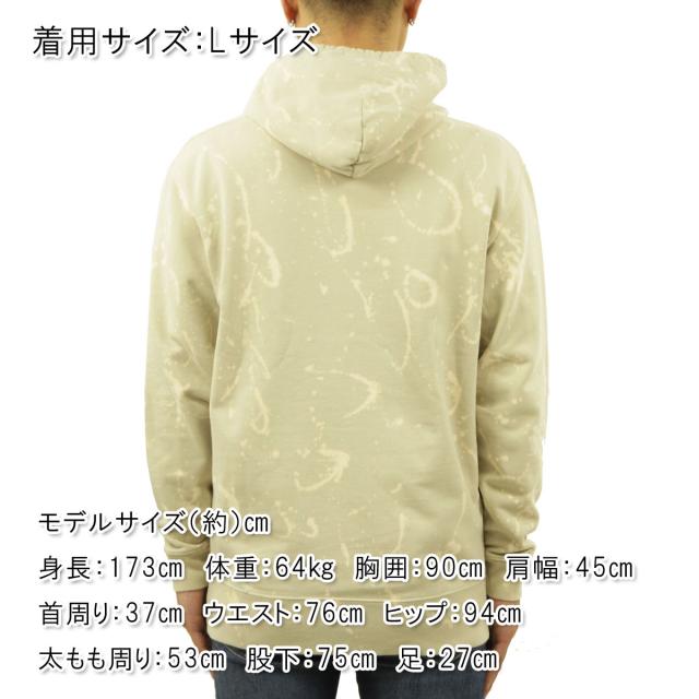 リバーサル パーカー メンズ 正規販売店 REVERSAL rvddw プルオーバーパーカー BLEACH BIG MARK HOODIE RV22AW208 BEIGE_1