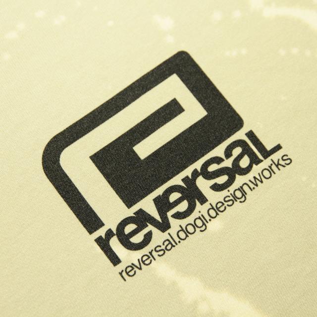 リバーサル パーカー メンズ 正規販売店 REVERSAL rvddw プルオーバーパーカー BLEACH BIG MARK HOODIE RV22AW208 BEIGE_5